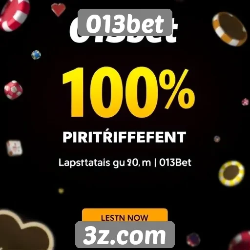 Plataforma 013bet oferece promoções atraentes